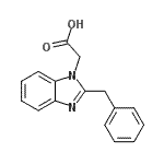 CAS#: 152342-26-2, (2-Benzyl-1H-Benzimidazol-1-Yl)Acetic Acid