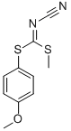 CAS#: 152381-97-0, Cyano-Carbonimidodithioicacid 4-Methoxyphenyl Methyl Ester