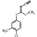 CAS#: 152382-26-8, 4-Chloro-3-Methylphenyl Methyl Cyanocarbonodithioimidate