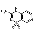 CAS#: 152382-58-6, 4H-Pyrido[4,3-e][1,2,4]Thiadiazin-3-Amine 1,1-Dioxide