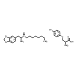 CAS#: 152406-99-0, S-(4-Bromophenyl)Cysteine - 5-[2-(Octylsulfinyl)Propyl]-1,3-Benzodioxole (1:1)