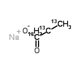CAS#: 152571-51-2, Sodium (<Sup>13</Sup>C<Sub>3</Sub>)Propanoate