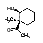 CAS 登录号：152589-72-5， 1-[(1R,2S)-2-羟基-1-甲基环己基]乙酮