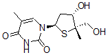 CAS#: 152594-60-0, 1-[(2R,4S,5R)-4-Hydroxy-5-(Hydroxymethyl)-5-Methylthiolan-2-Yl]-5-Methylpyrimidine-2,4-Dione