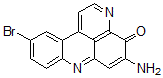 CAS#: 152606-66-1, 5-Amino-10-Bromo-4H-Pyrido(2,3,4-kl)Acridin-4-One