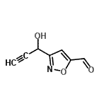 CAS#: 152663-46-2, 3-(1-Hydroxy-2-Propyn-1-Yl)-1,2-Oxazole-5-Carbaldehyde