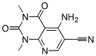 CAS#: 152708-32-2, 5-Amino-1,3-Dimethyl-2,4-Dioxopyrido[6,5-d]Pyrimidine-6-Carbonitrile