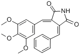 CAS#: 152815-51-5, (3E,4E)-3-(Phenylmethylidene)-4-[(3,4,5-Trimethoxyphenyl)Methylidene]Pyrrolidine-2,5-Dione