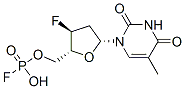 CAS#: 152829-59-9, Fluoro-[[(2R,3R,5R)-3-Fluoro-5-(5-Methyl-2,4-Dioxopyrimidin-1-Yl)Oxolan-2-Yl]Methoxy]Phosphinic Acid