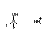CAS 登录号：15283-48-4， 铵三氟(羟基)硼酸酯(1-)