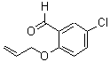 CAS 登录号：152842-93-8， 2-(烯丙氧基)-5-氯苯甲醛
