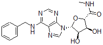 CAS#: 152918-15-5, (2S,3S,4R,5R)-3,4-Dihydroxy-N-Methyl-5-[6-(Phenylmethylamino)Purin-9-Yl]Oxolane-2-Carboxamide