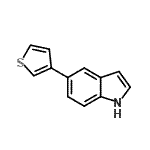 CAS#: 152920-53-1, 5-(3-Thienyl)-1H-Indole