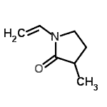 CAS 登录号：15297-59-3， 3-甲基-1-乙烯基-2-吡咯烷酮
