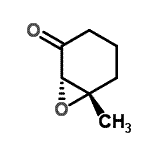 CAS 登录号：152976-07-3， (1S,6S)-6-甲基-7-氧杂双环[4.1.0]庚烷-2-酮