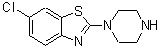 CAS#: 153025-29-7, 6-Chloro-2-(1-Piperazinyl)-1,3-Benzothiazole