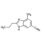 CAS#: 153036-72-7, 4-Methyl-2-Propyl-1H-Benzimidazole-6-Carbonitrile