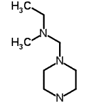 CAS 登录号：153040-15-4， N-甲基-N-(1-哌嗪甲基)乙胺