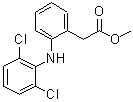 CAS 登录号：15307-78-5， {2-[(2,6-二氯苯基)氨基]苯基}乙酸甲酯