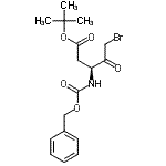 CAS#: 153088-76-7, 2-Methyl-2-Propanyl (3S)-3-{[(Benzyloxy)Carbonyl]Amino}-5-Bromo-4-Oxopentanoate