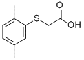 CAS 登录号：15310-87-9， (2,5-二甲基-苯基硫基)-乙酸