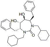 CAS#: 153182-61-7, (4R,5S,6S,7R)-1,3-Bis(Cyclohexylmethyl)-5,6-Dihydroxy-4,7-Bis(Phenylmethyl)-1,3-Diazepan-2-One