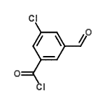 CAS#: 153203-60-2, 3-Chloro-5-Formylbenzoyl Chloride