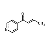 CAS 登录号：153254-97-8， (2E)-1-(4-吡啶基)-2-丁烯-1-酮