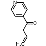 CAS 登录号：153254-98-9， 1-(4-吡啶基)丁-3-烯-1-酮