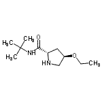 CAS#: 153290-89-2, (4R)-4-Ethoxy-N-(2-Methyl-2-Propanyl)-L-Prolinamide