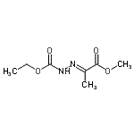 CAS#: 153316-29-1, Ethyl (2E)-2-(1-Methoxy-1-Oxo-2-Propanylidene)Hydrazinecarboxylate