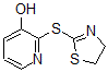 CAS 登录号：153334-55-5， 2-(4,5-二氢-1,3-噻唑-2-基硫基)吡啶-3-醇