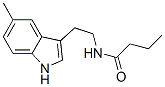 CAS 登录号：153342-22-4， N-[2-(1-甲基吲哚-3-基)乙基]丁酰胺