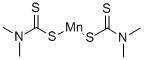 CAS 登录号：15339-36-3， 二(二甲基二硫代甲酸根-S,S')锰