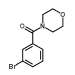 CAS#: 153435-81-5, (3-Bromophenyl)(4-Morpholinyl)Methanone