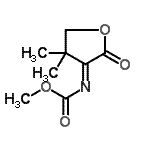 CAS#: 153575-93-0, Methyl [(3E)-4,4-Dimethyl-2-Oxodihydro-3(2H)-Furanylidene]Carbamate