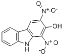 CAS 登录号：153654-34-3， 1,3-二硝基-9H-咔唑-2-醇