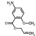 CAS#: 153775-10-1, Allyl 5-Amino-2-Methoxybenzoate