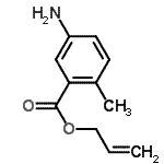 CAS 登录号：153775-21-4， 烯丙基5-氨基-2-甲基苯甲酸酯