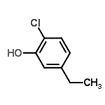 CAS 登录号：153812-97-6， 2-氯-5-乙基苯酚