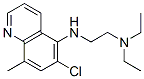 CAS 登录号：15386-51-3， 6-氯-5-[[2-(二乙基氨基)乙基]氨基]-8-甲基喹啉