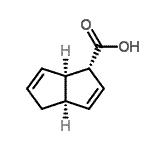 CAS 登录号：153879-99-3， (1R,3aR,6aR)-1,3A,4,6A-四氢-1-并环戊二烯羧酸