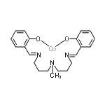 CAS 登录号：15391-24-9， {2,2'-[(甲基亚胺)二(3,1-丙烷二基次氮基甲基亚基)]二苯酚-kappao(2-)}钴