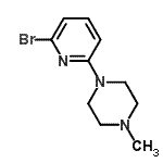 CAS 登录号：153976-27-3， 1-(6-溴-2-吡啶基)-4-甲基哌嗪