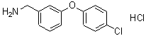 CAS#: 154108-30-2, 1-[3-(4-Chlorophenoxy)Phenyl]Methanamine Hydrochloride (1:1)