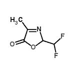CAS#: 154140-57-5, 2-(Difluoromethyl)-4-Methyl-1,3-Oxazol-5(2H)-One