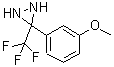 CAS 登录号：154187-45-8， 3-(3-甲氧基苯基)-3-(三氟甲基)二氮杂环丙烷