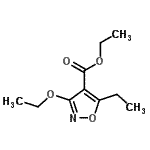 CAS#: 154229-55-7, Ethyl 3-Ethoxy-5-Ethyl-1,2-Oxazole-4-Carboxylate