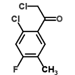 CAS#: 154258-17-0, 2-Chloro-1-(2-Chloro-4-Fluoro-5-Methylphenyl)Ethanone