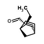 CAS 登录号：154279-11-5， (1S,2R,4S)-2-乙基双环[2.2.1]庚-5-烯-2-甲醛